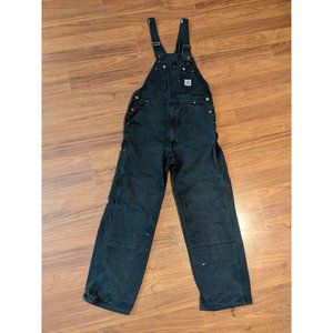 Vintage Carhartt Black bib overalls